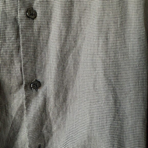 Perry Ellis Charcoal Button-Down Shirt - Picture 3 of 5